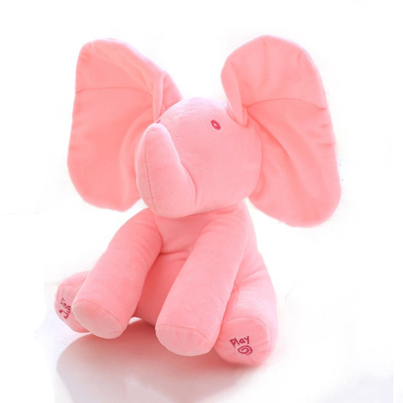 Elefante Musical de Peluche Personalizable para Niños