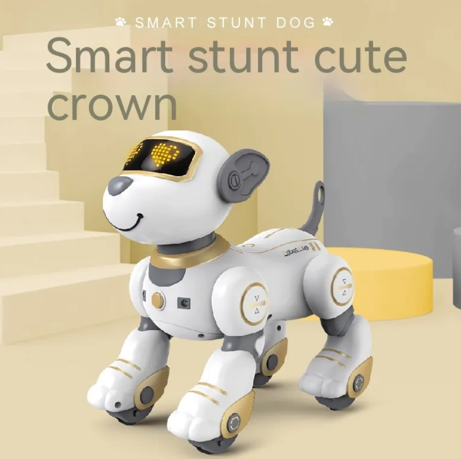 Perro robot con control remoto inteligente