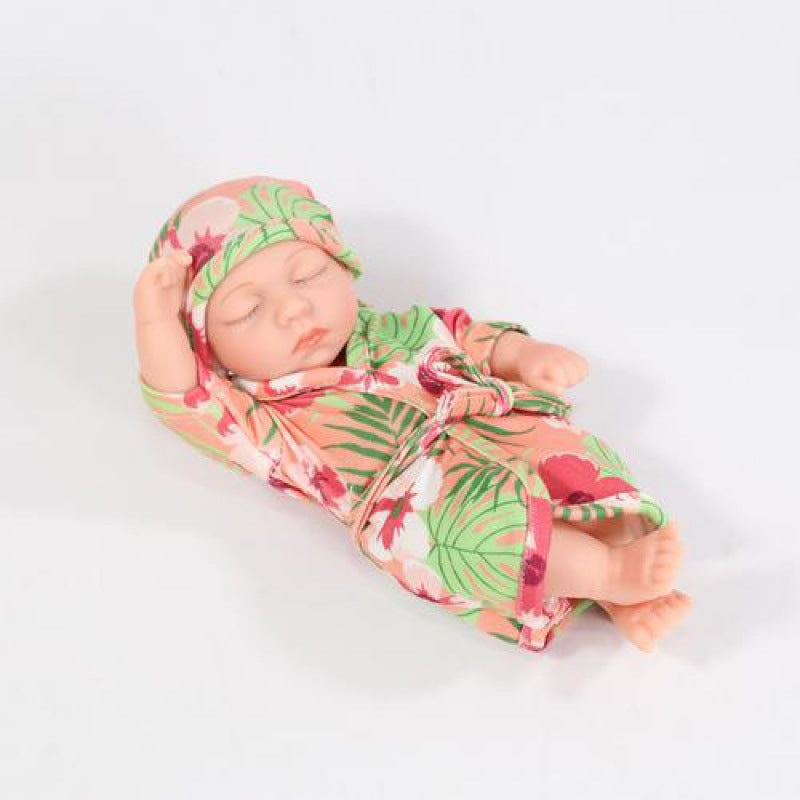 Mini Muñeca Bebé de Silicona Suave - Lindo Regalo para Niñas
