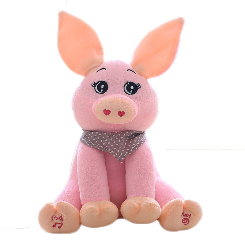 Elefante Musical de Peluche Personalizable para Niños