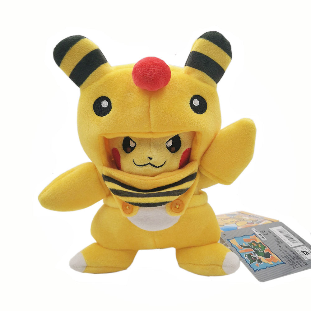 Pikachu Transformation Series Plush Dragon Toy