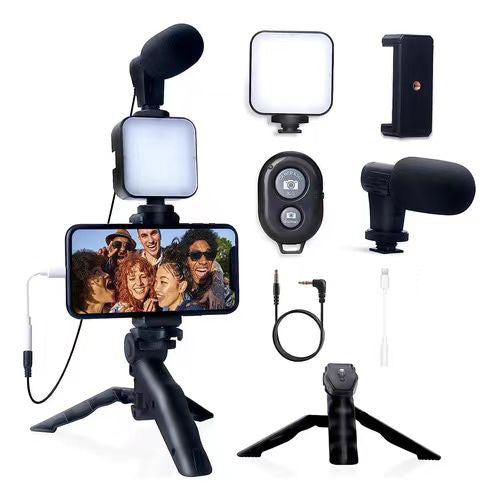 Desktop Fill Light with Microphone Set