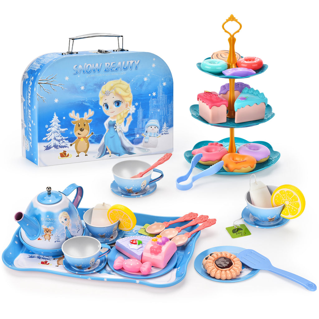 Juego de simulación de postres y té "La casita" para niñas