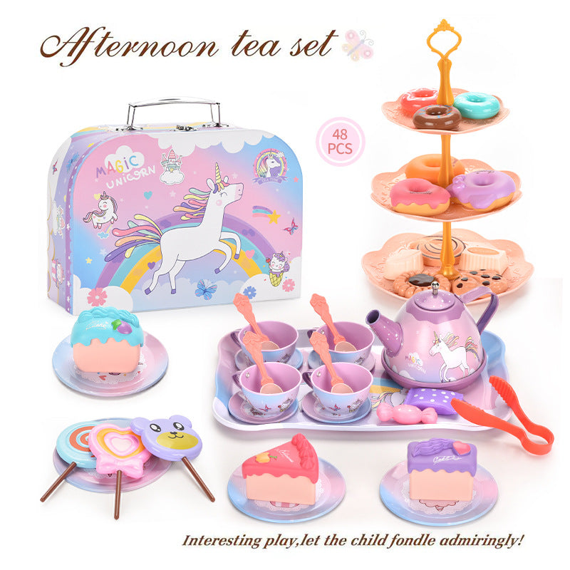Juego de simulación de postres y té "La casita" para niñas