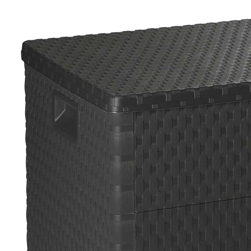 Caja De Almacenamiento De Jardín Ratán Pp 120X56X63Cm