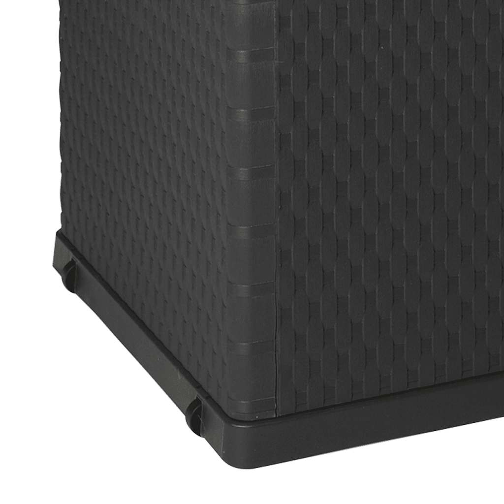 Caja De Almacenamiento De Jardín Ratán Pp 120X56X63Cm
