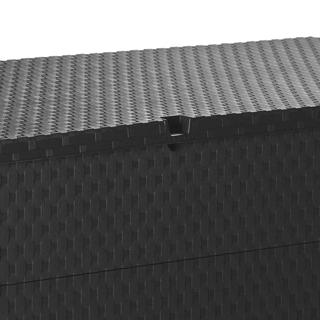 Caja De Almacenamiento De Jardín Ratán Pp 120X56X63Cm
