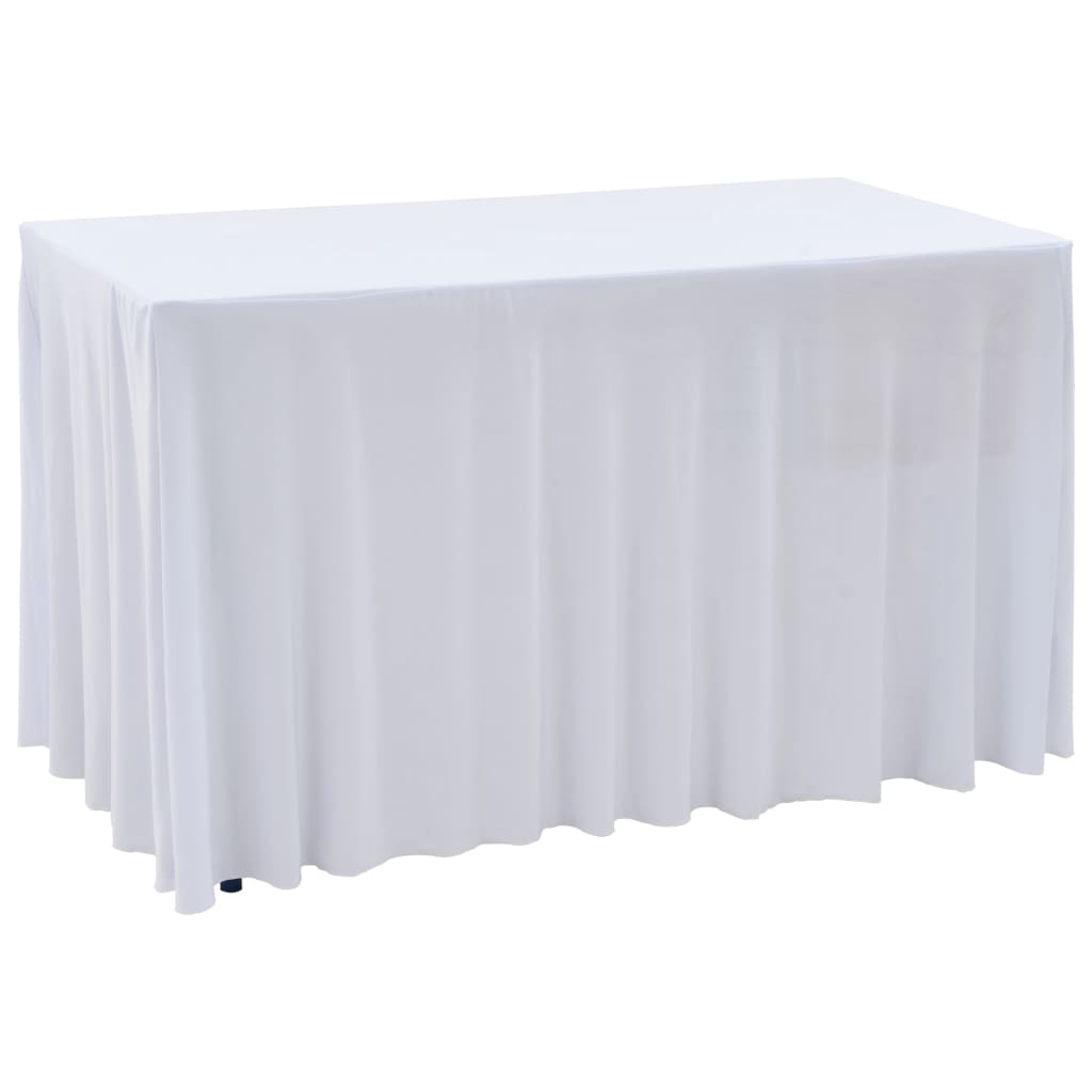 Fundas Elásticas Para Mesa 2 Uds Con Falda