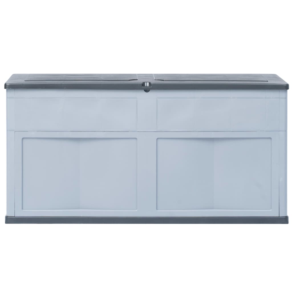 Caja De Almacenamiento De Jardín 320 L Y Negro