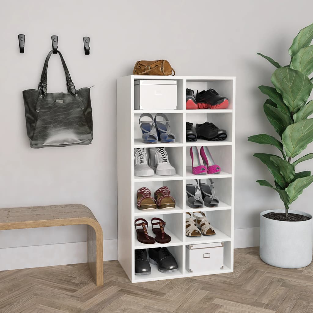 Zapatero Madera Contrachapada Madera Vieja 54X34X100Cm