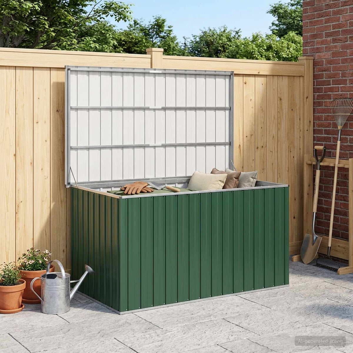 Caja De Almacenamiento De Jardín