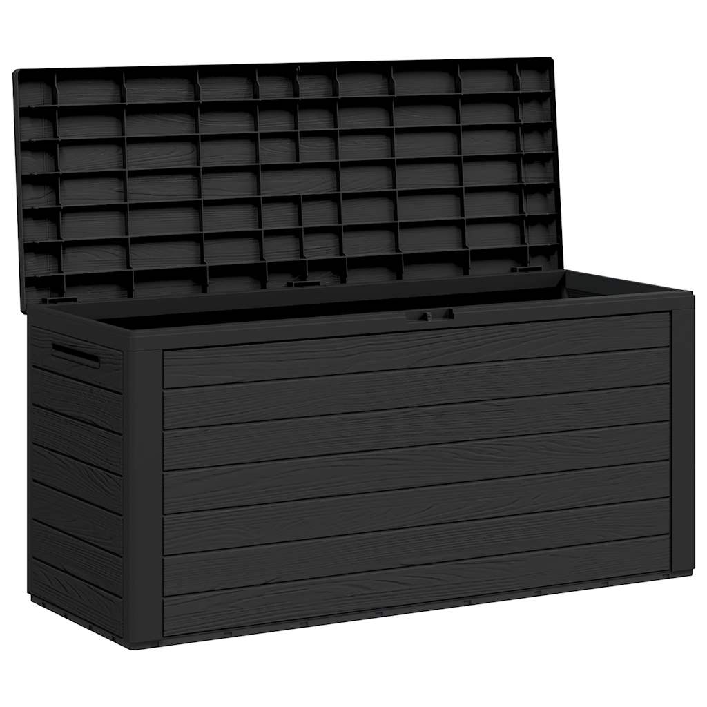 Caja De Almacenamiento De Jardín Gris 116X44X55 Cm
