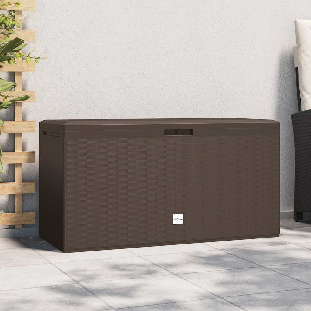 Caja De Almacenamiento De Jardín 114X47X60 Cm
