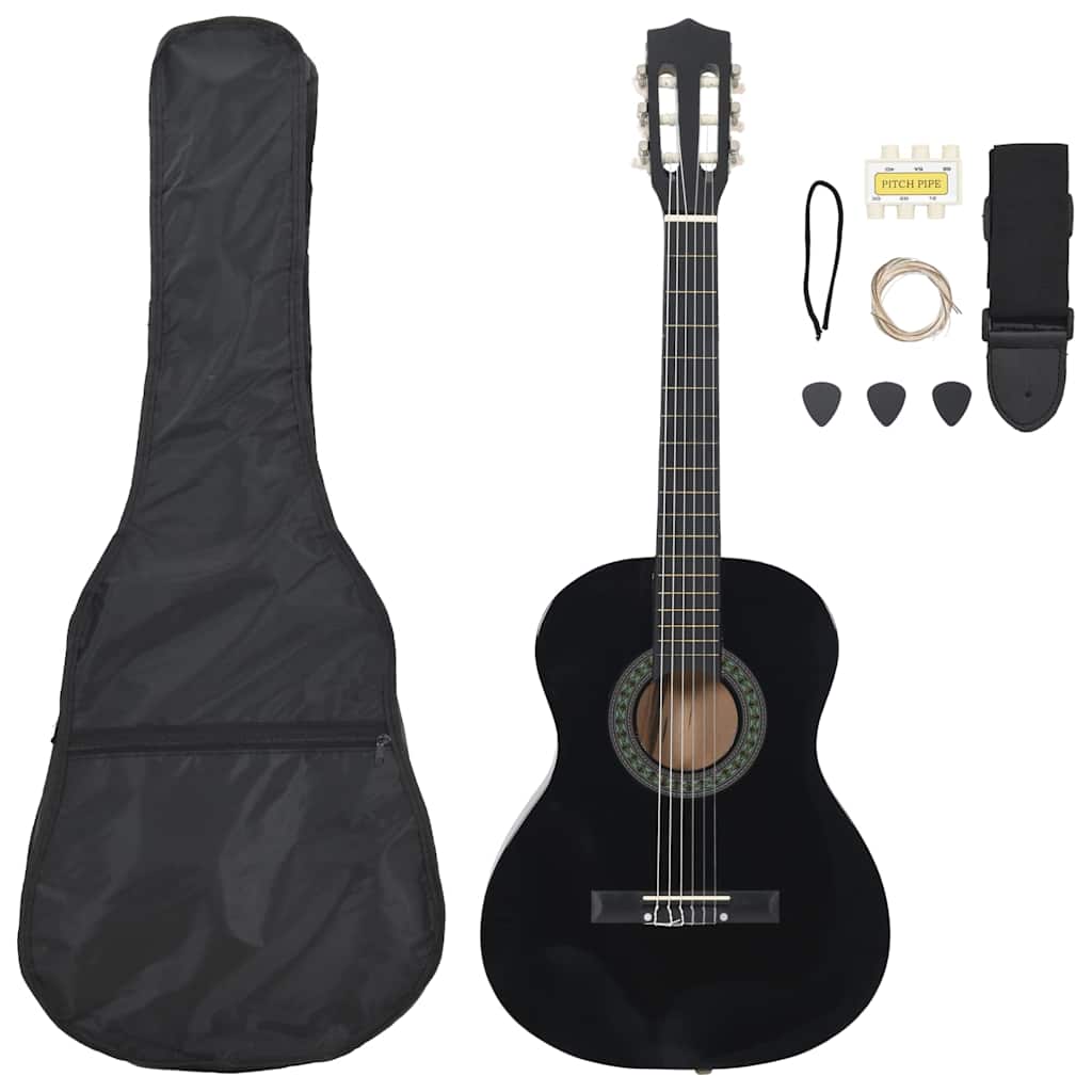 Set De Guitarra Clásica Para Principiantes 8 Pzas "