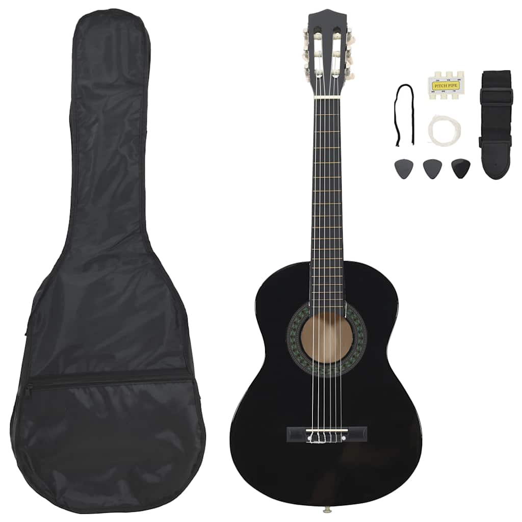 Set De Guitarra Clásica Para Principiantes 8 Pzas "
