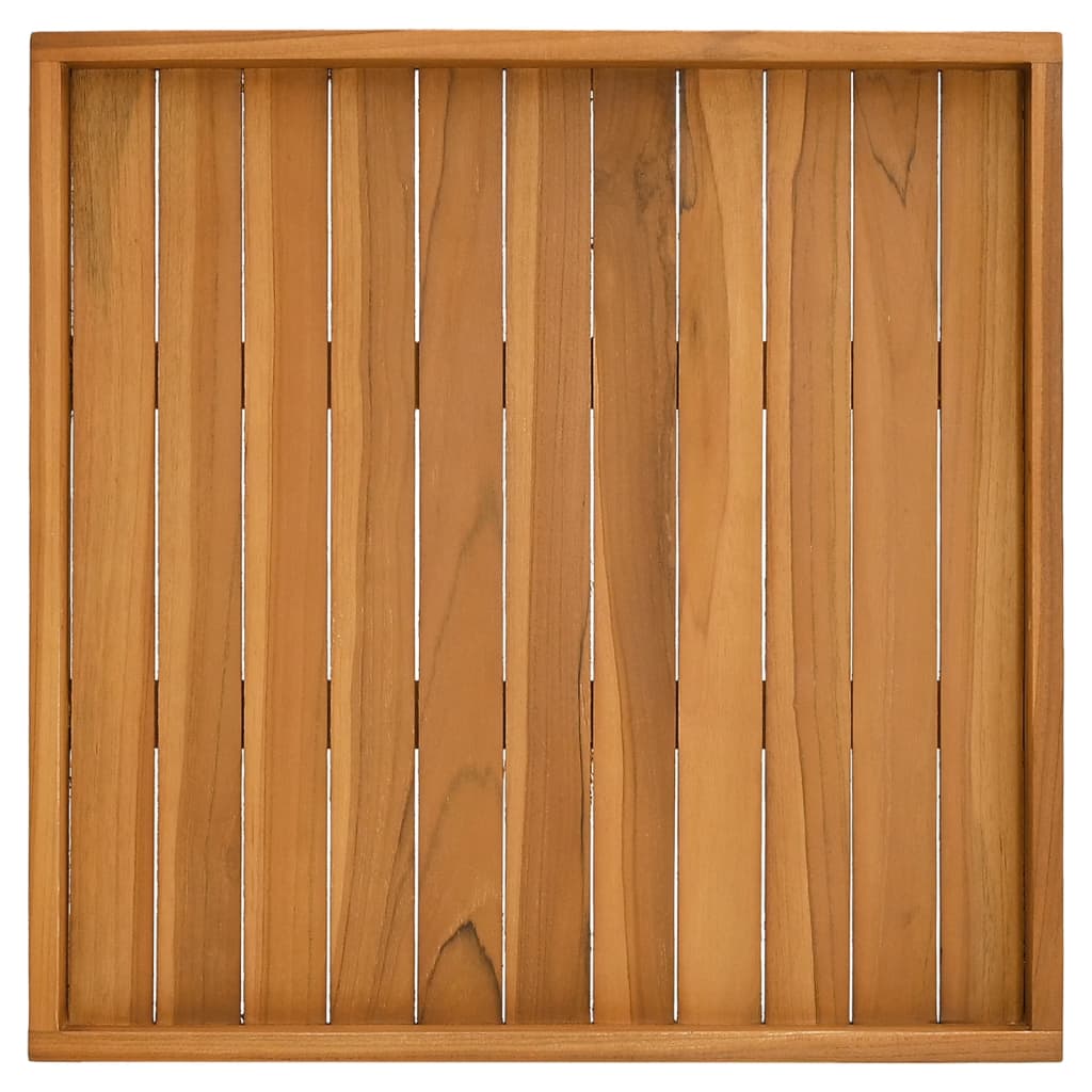 Bandeja De Madera De Teca Maciza
