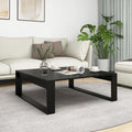 Mesa De Centro Madera De Ingeniería Envejecida 100X100X35 Cm