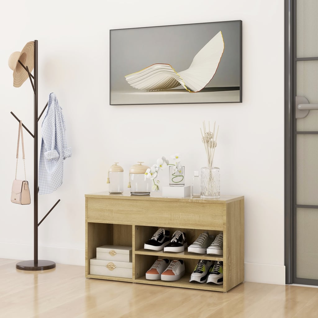 Zapatero Madera Ingeniería Madera Envejecida