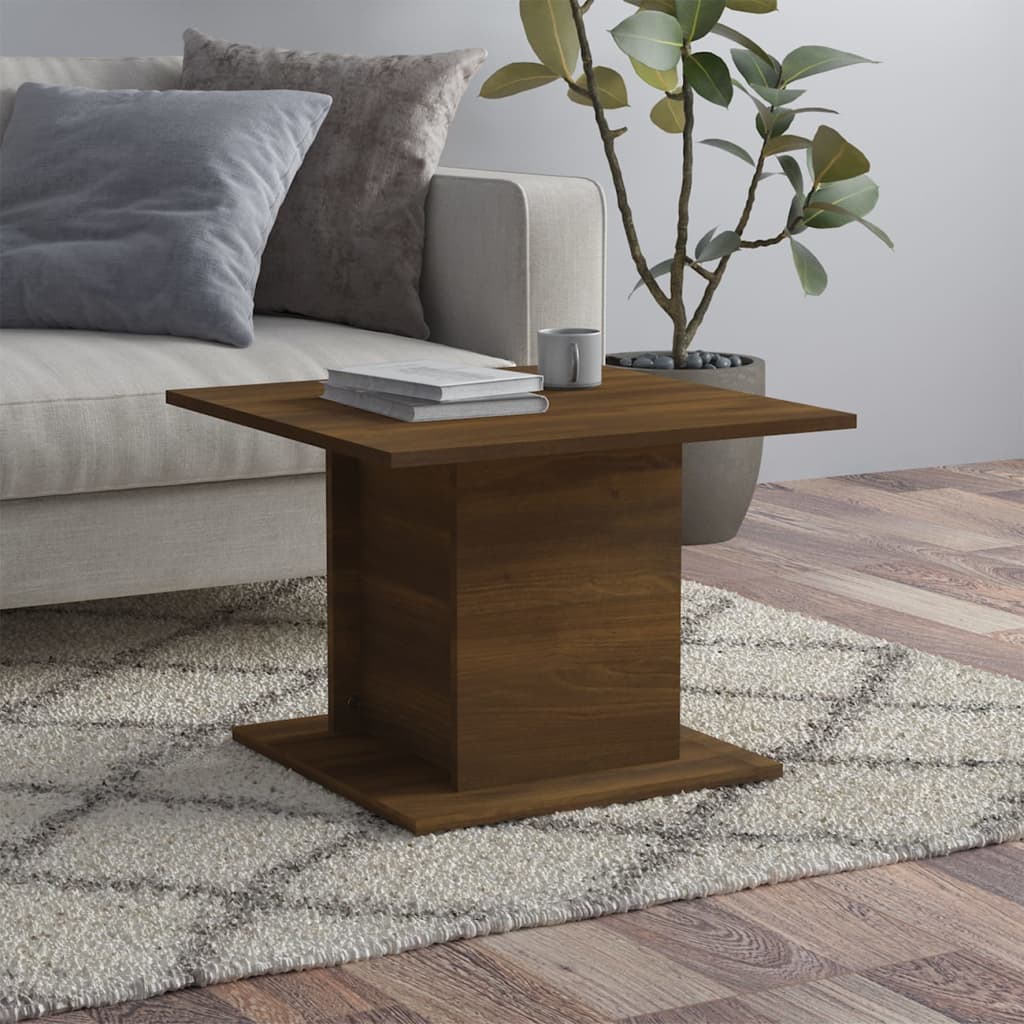 Mesa De Centro Madera Ingeniería Envejecida 102X55,5X40 Cm