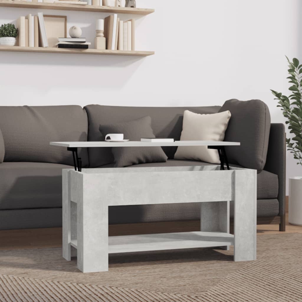 Mesa De Centro Madera De Ingeniería
