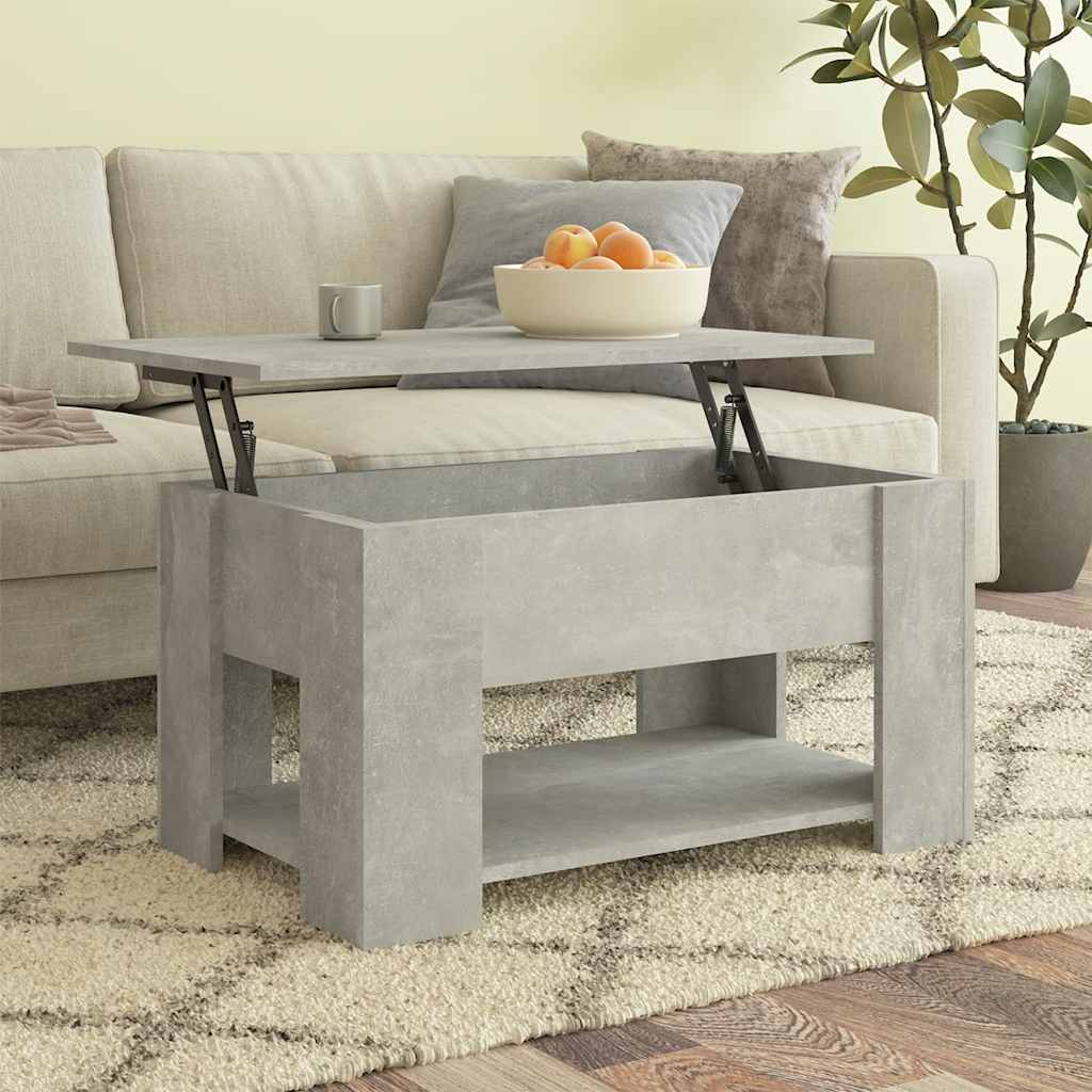 Mesa De Centro Madera De Ingeniería