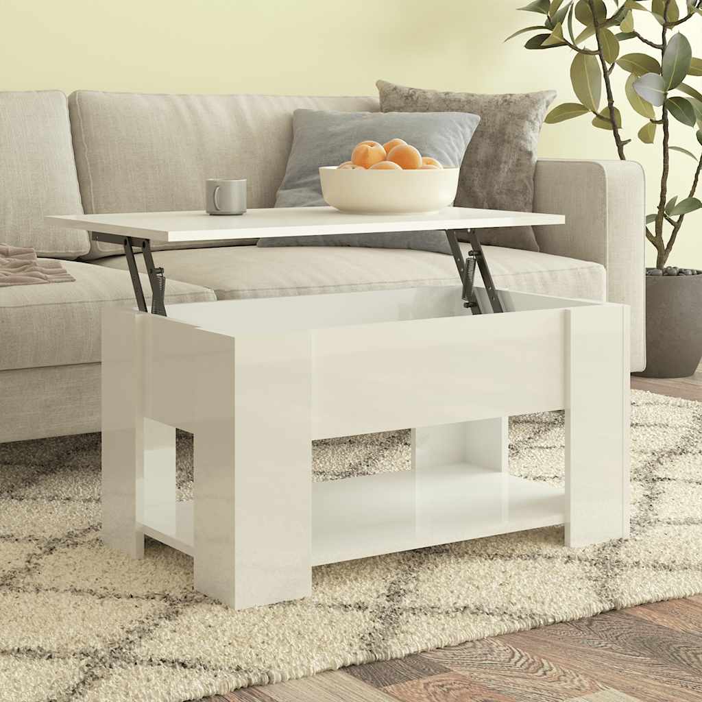Mesa De Centro Madera De Ingeniería