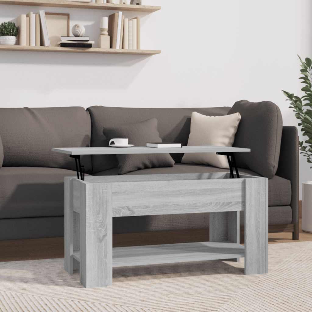 Mesa De Centro Madera De Ingeniería