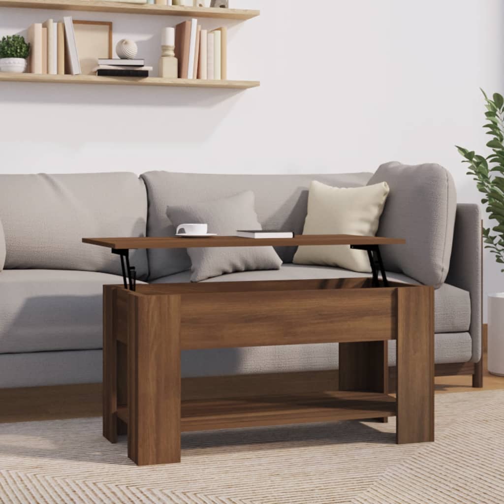 Mesa De Centro Madera De Ingeniería