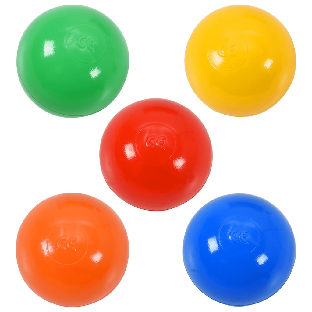 Piscina De Bolas Para Niños Con 300 Bolas 75X75X32 Cm