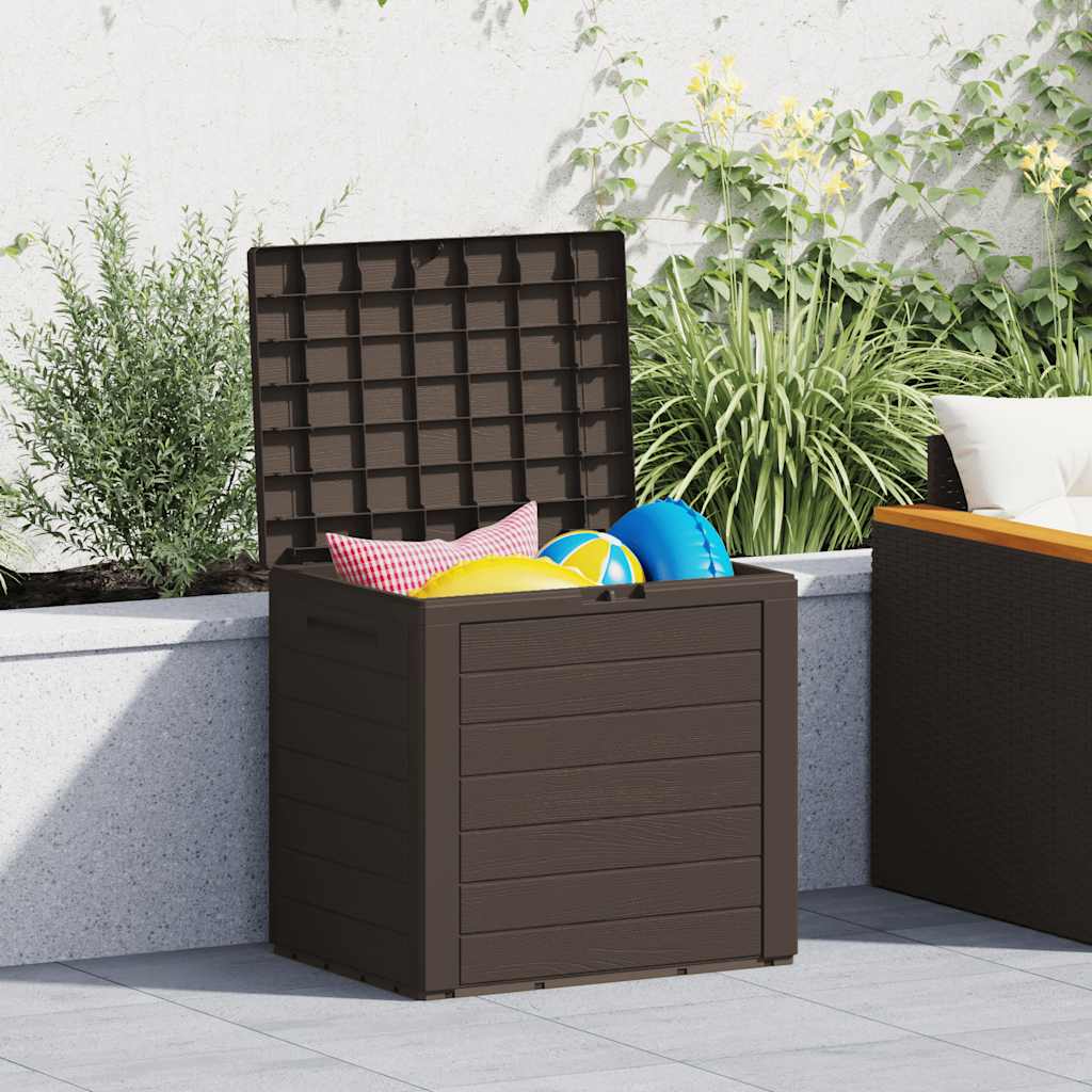 Caja De Almacenamiento De Jardín Gris 116X44X55 Cm