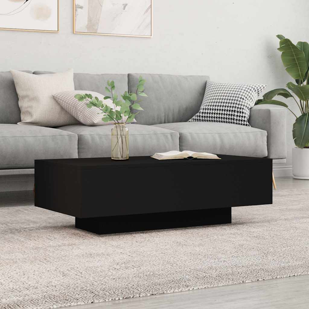 Mesa De Centro Madera De Ingeniería Envejecida 100X49,5X31 Cm