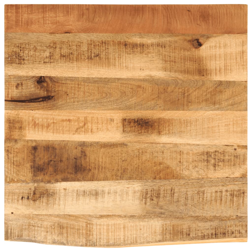 Tablero De Mesa Borde Madera Maciza Mango 100X30X2,5 Cm