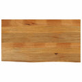 Tablero De Mesa Borde Madera Maciza Mango 100X30X2,5 Cm
