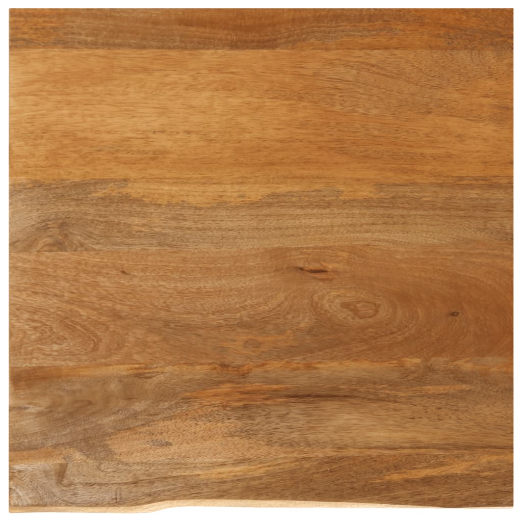 Tablero De Mesa Borde Madera Maciza Mango 100X30X2,5 Cm