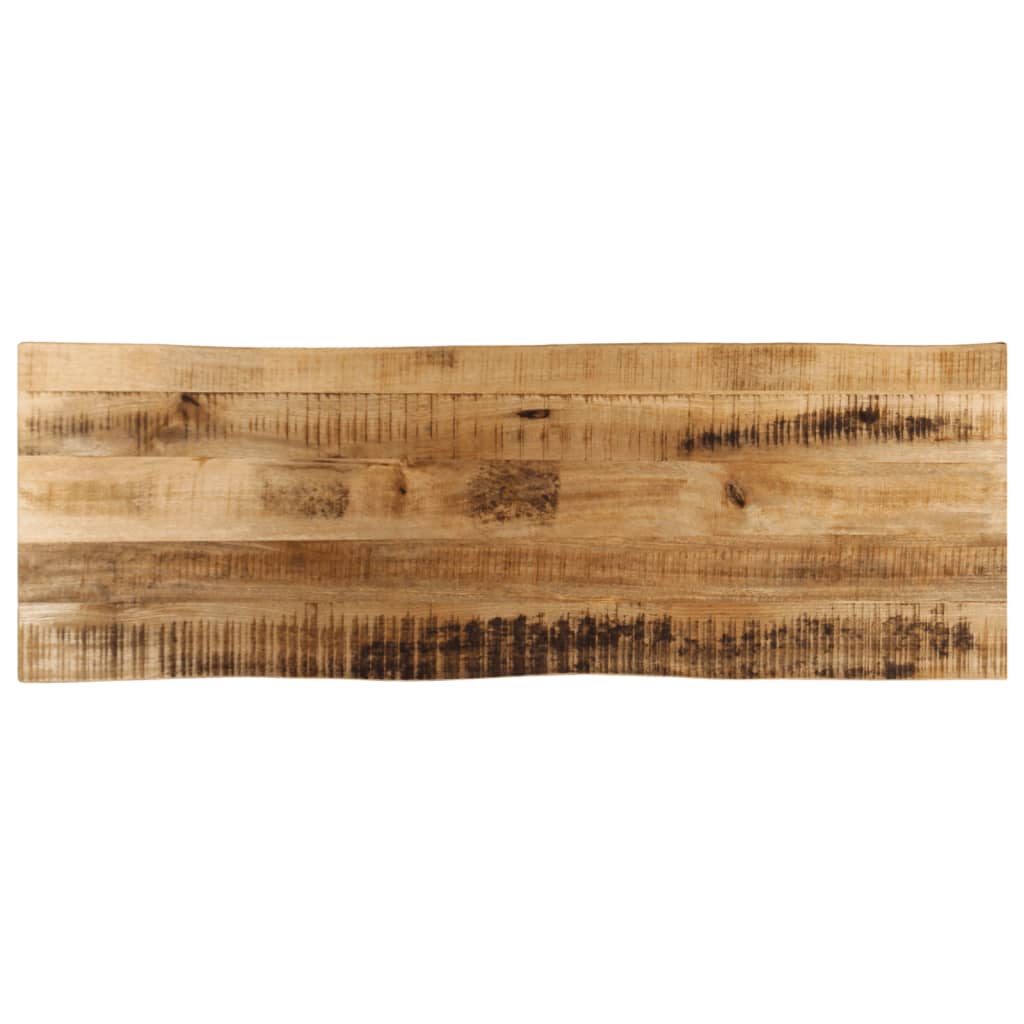 Tablero De Mesa Rectangular Borde Natural Acacia 50X40X3,8 Cm