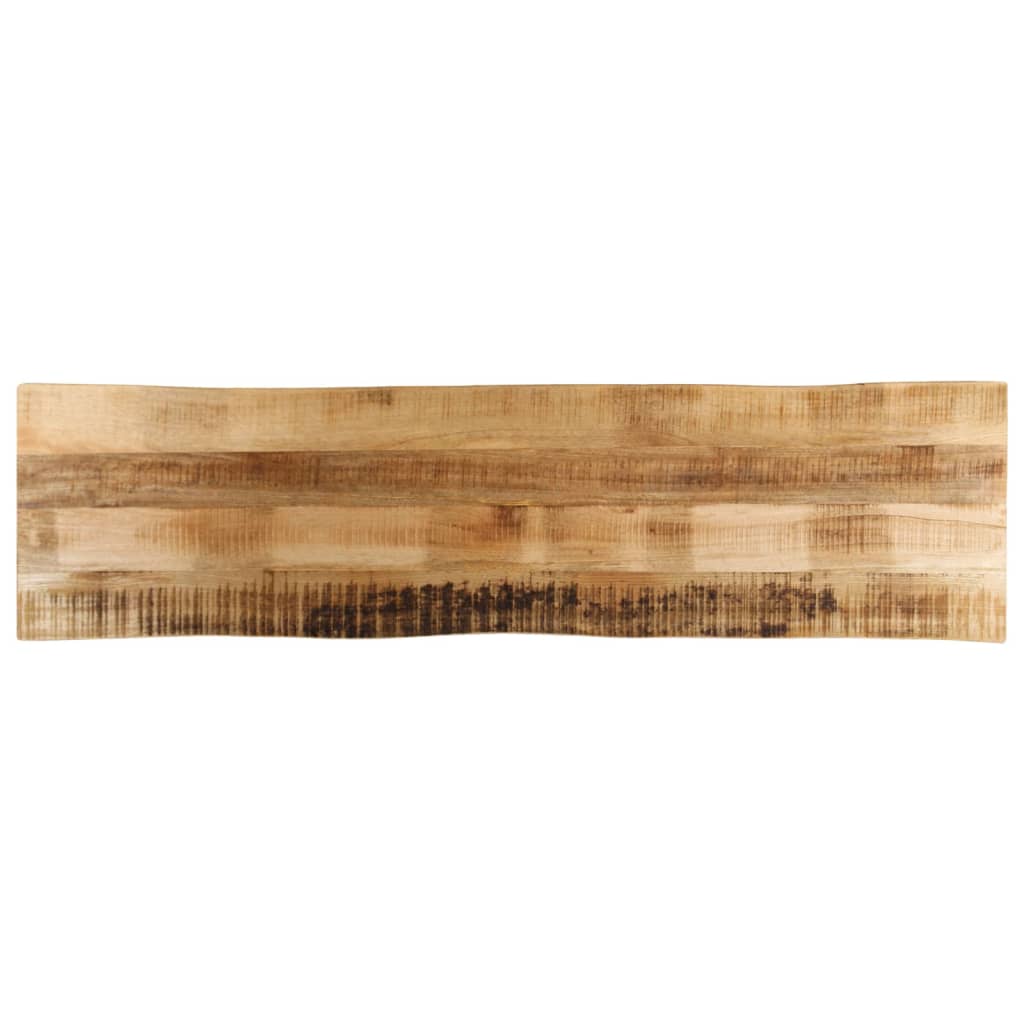 Tablero De Mesa Rectangular Borde Natural Acacia 50X40X3,8 Cm