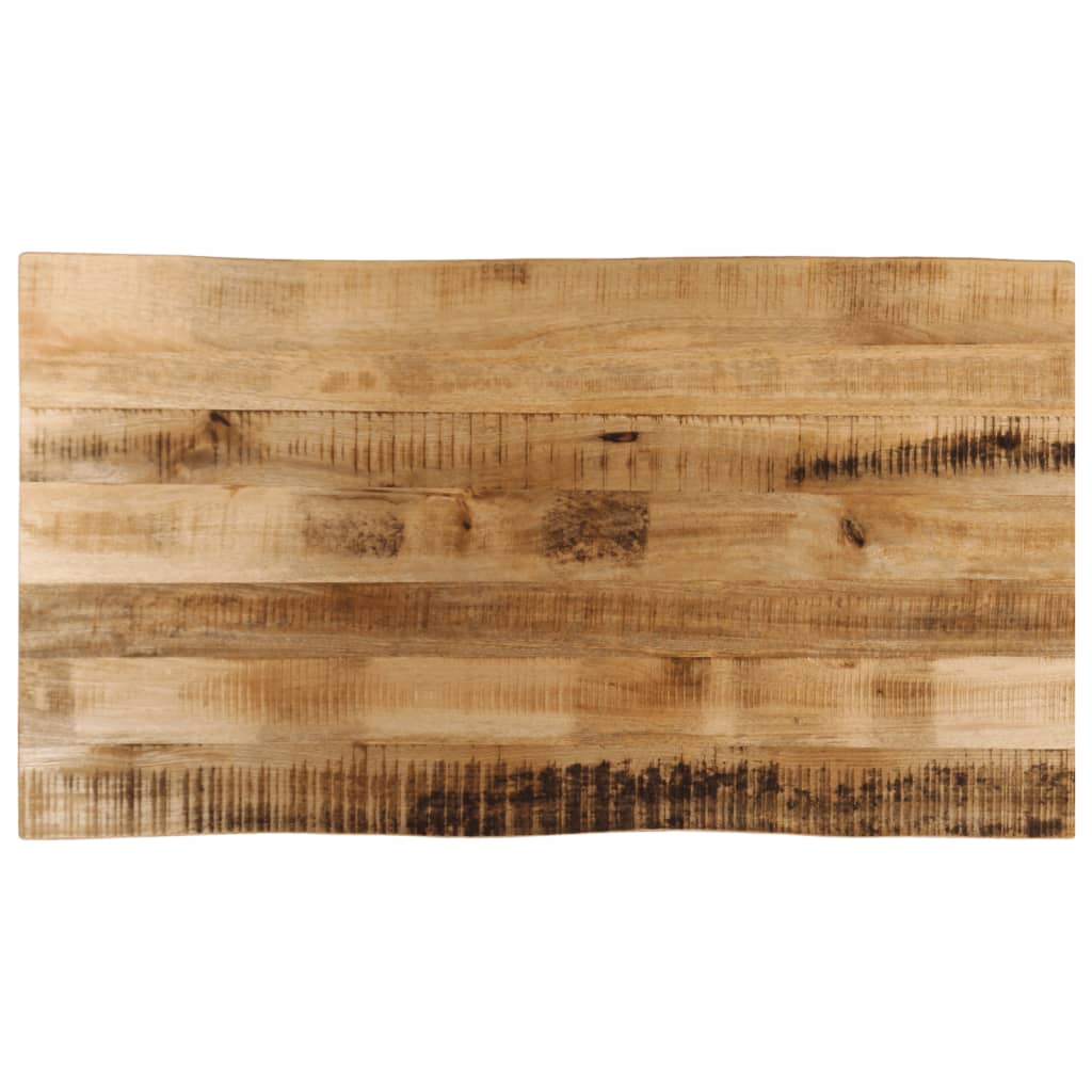 Tablero De Mesa Rectangular Borde Natural Acacia 50X40X3,8 Cm