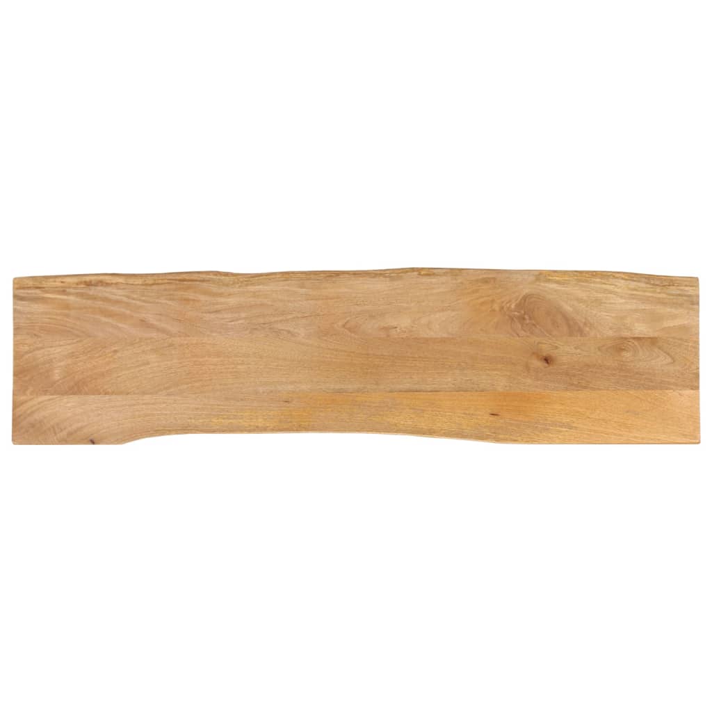 Tablero De Mesa Rectangular Borde Natural Acacia 50X40X3,8 Cm