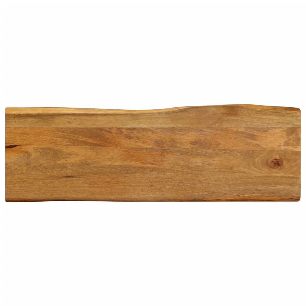 Tablero De Mesa Rectangular Borde Natural Acacia 50X40X3,8 Cm