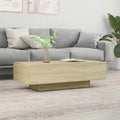 Mesa De Centro Madera De Ingeniería Envejecida 100X49,5X31 Cm