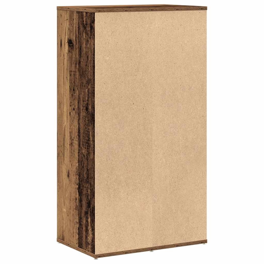 Zapatero Madera Contrachapada Madera Vieja 54X34X100Cm