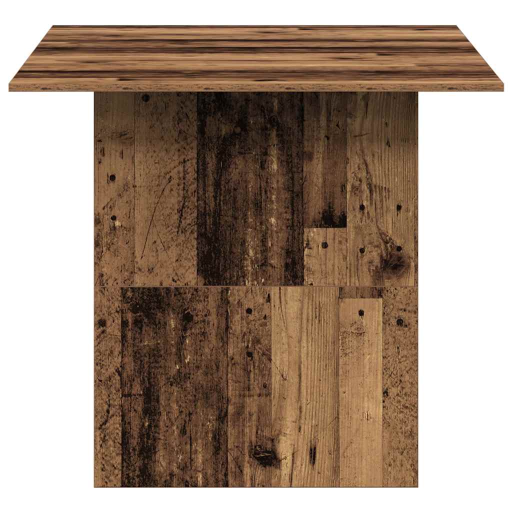 Mesa De Comedor De Aglomerado Madera Envejecida 180X90X76 Cm