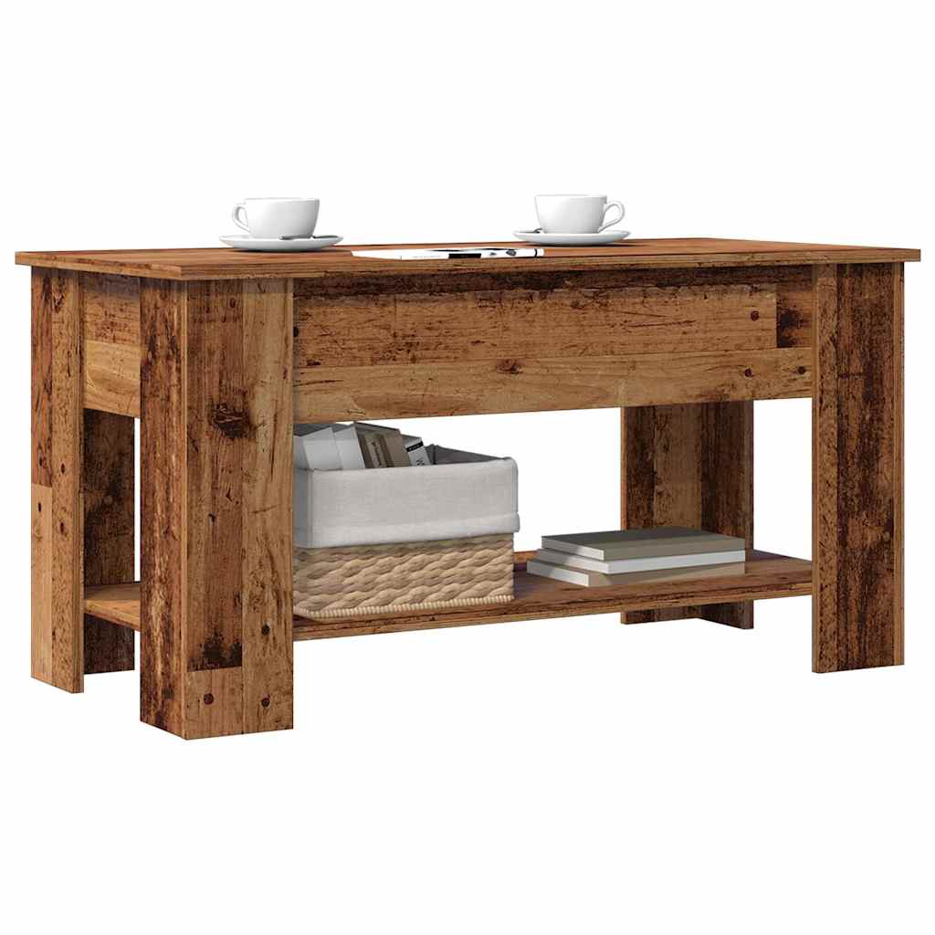 Mesa De Centro Madera De Ingeniería