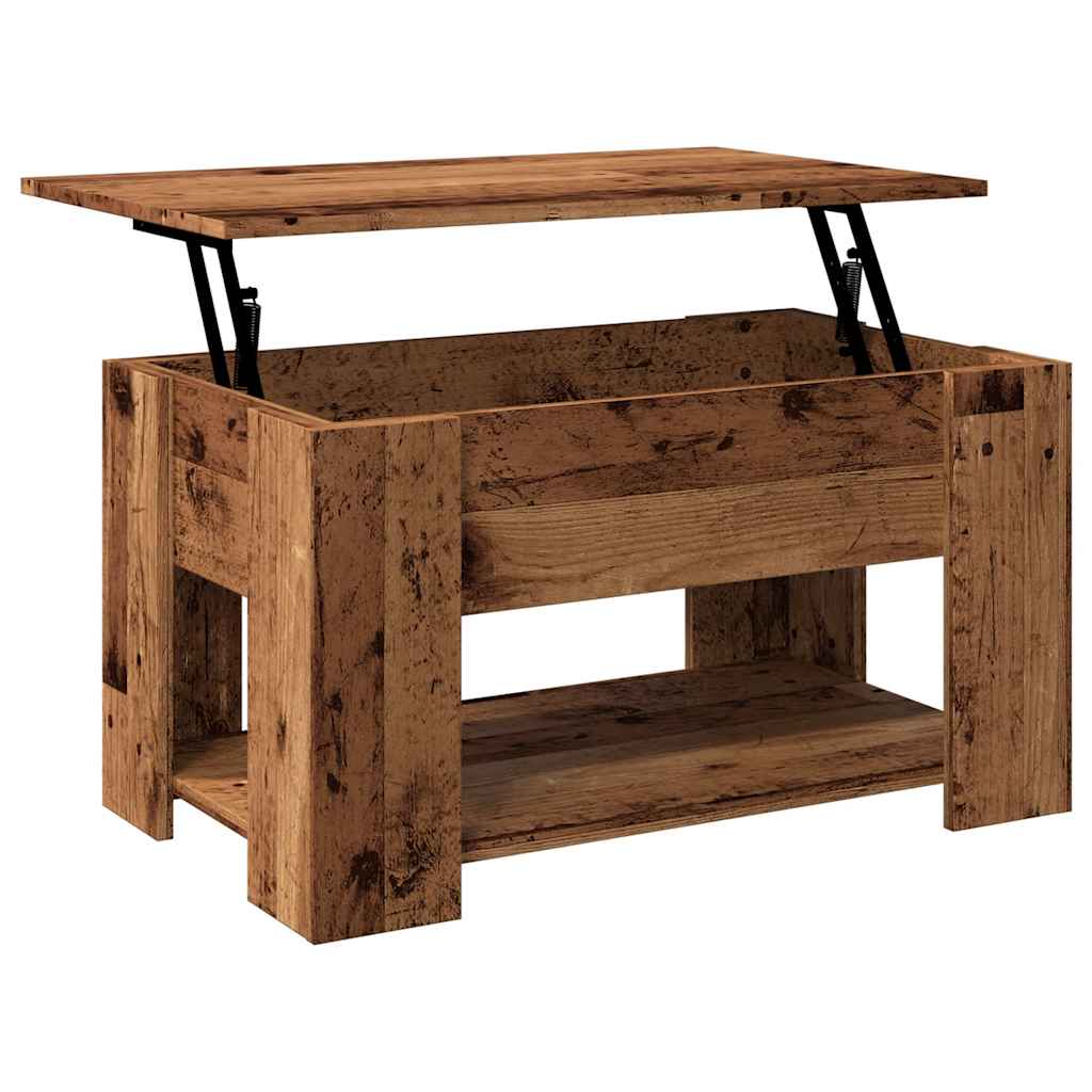 Mesa De Centro Madera De Ingeniería