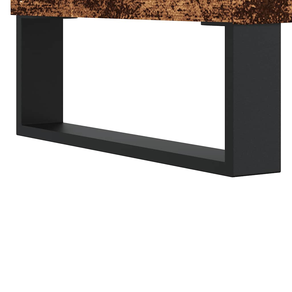 Mesa De Centro Madera De Ingeniería Envejecida 90X50X36,5 Cm