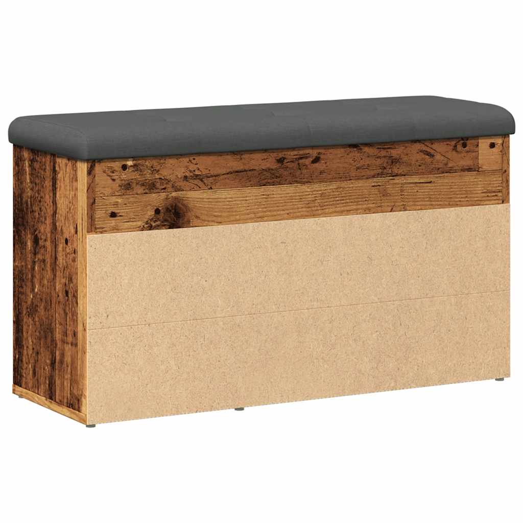 Zapatero Madera De Ingeniería Madera Vieja 82X32X45,5 Cm