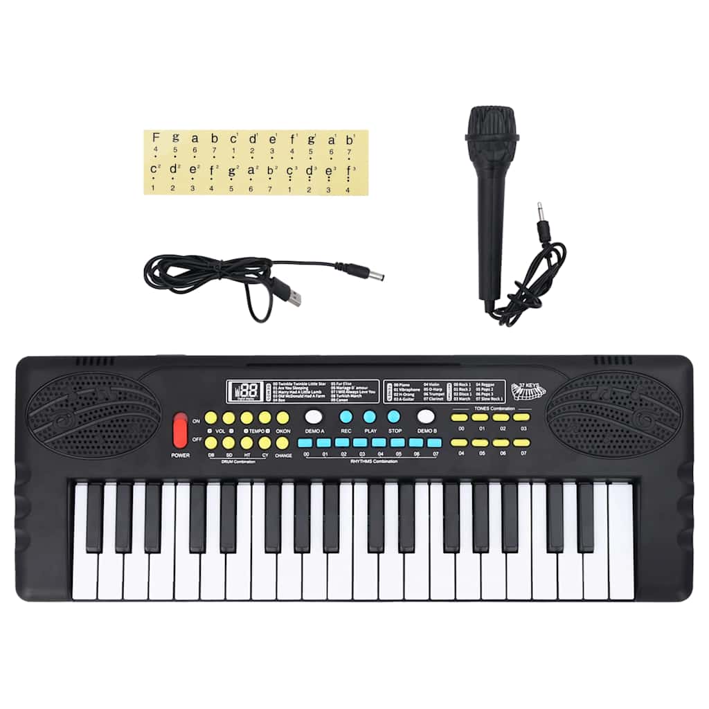 Teclado Eléctrico Piano 88 Teclas Con Atril Plegable