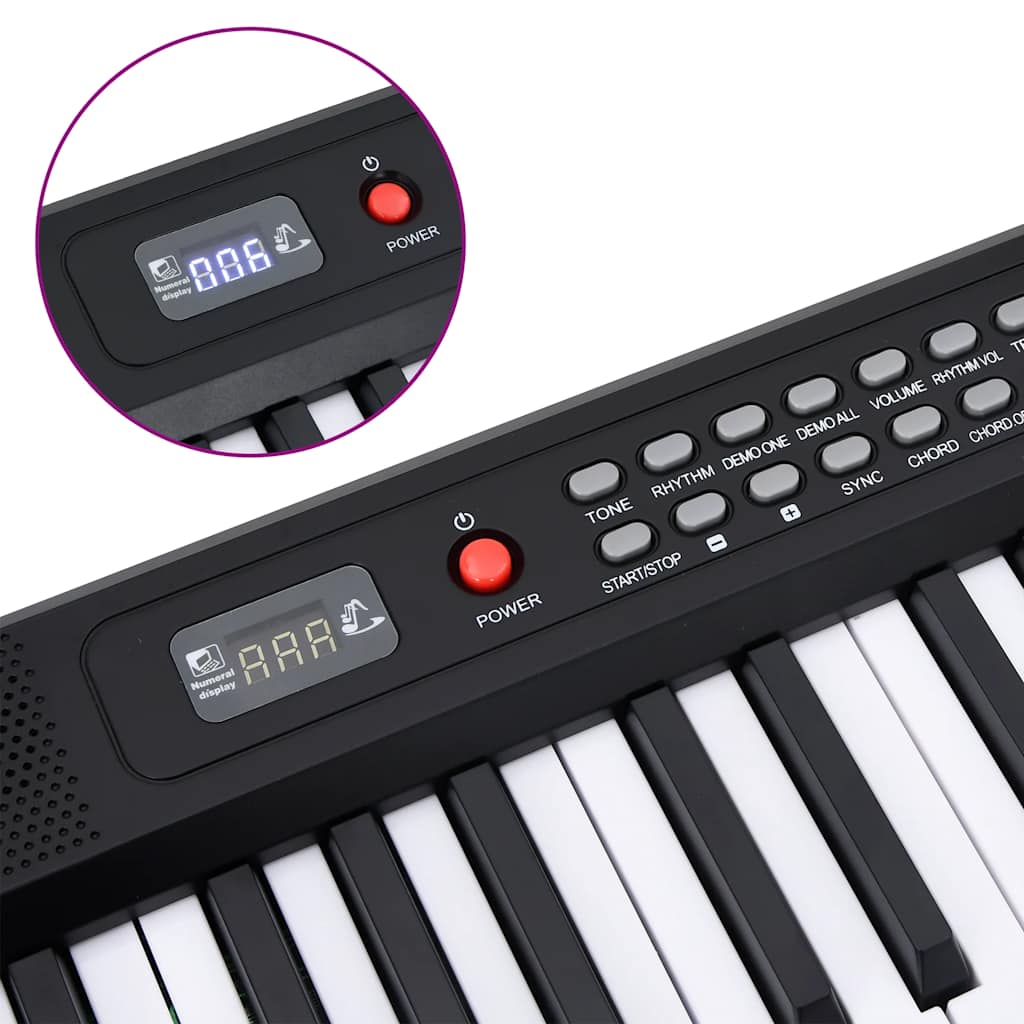 Teclado Eléctrico Piano 88 Teclas Con Atril Plegable