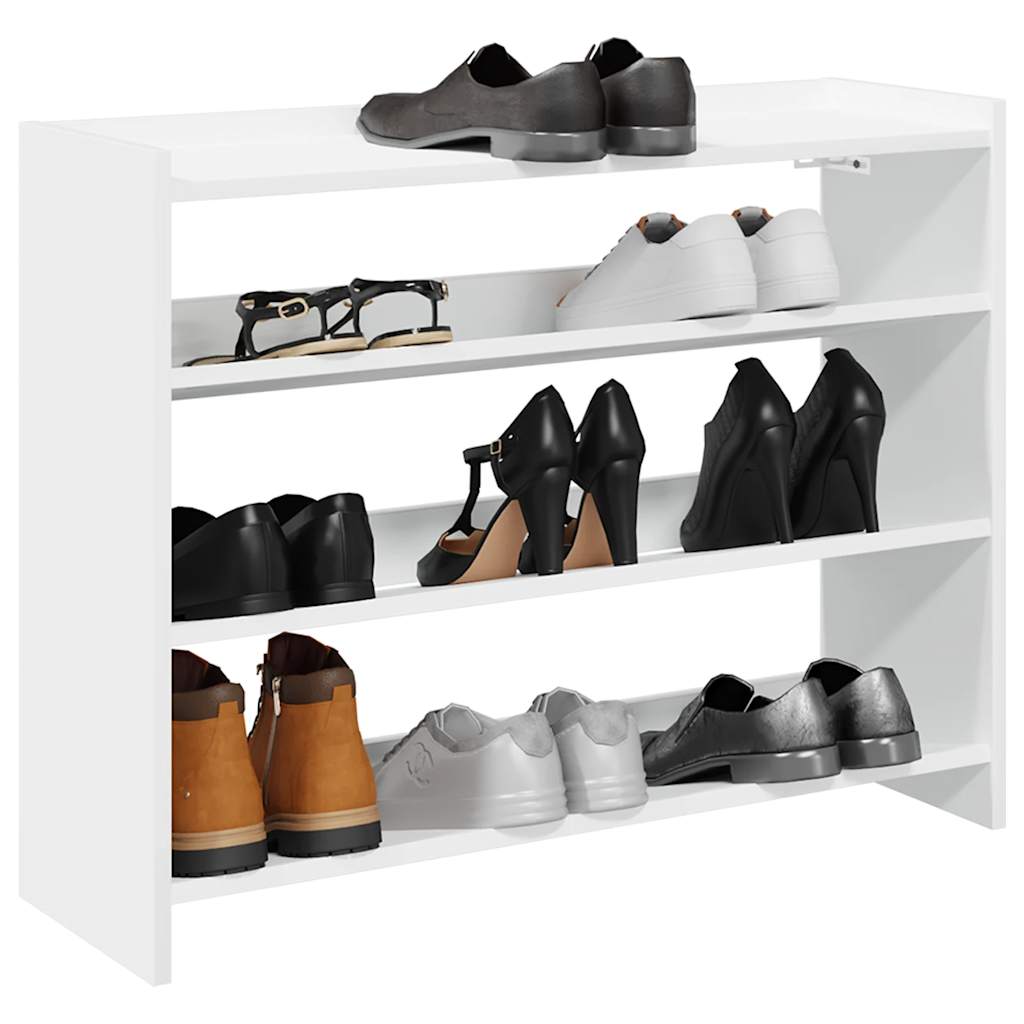 Zapatero Madera Contrachapada Madera Vieja 80X25X
