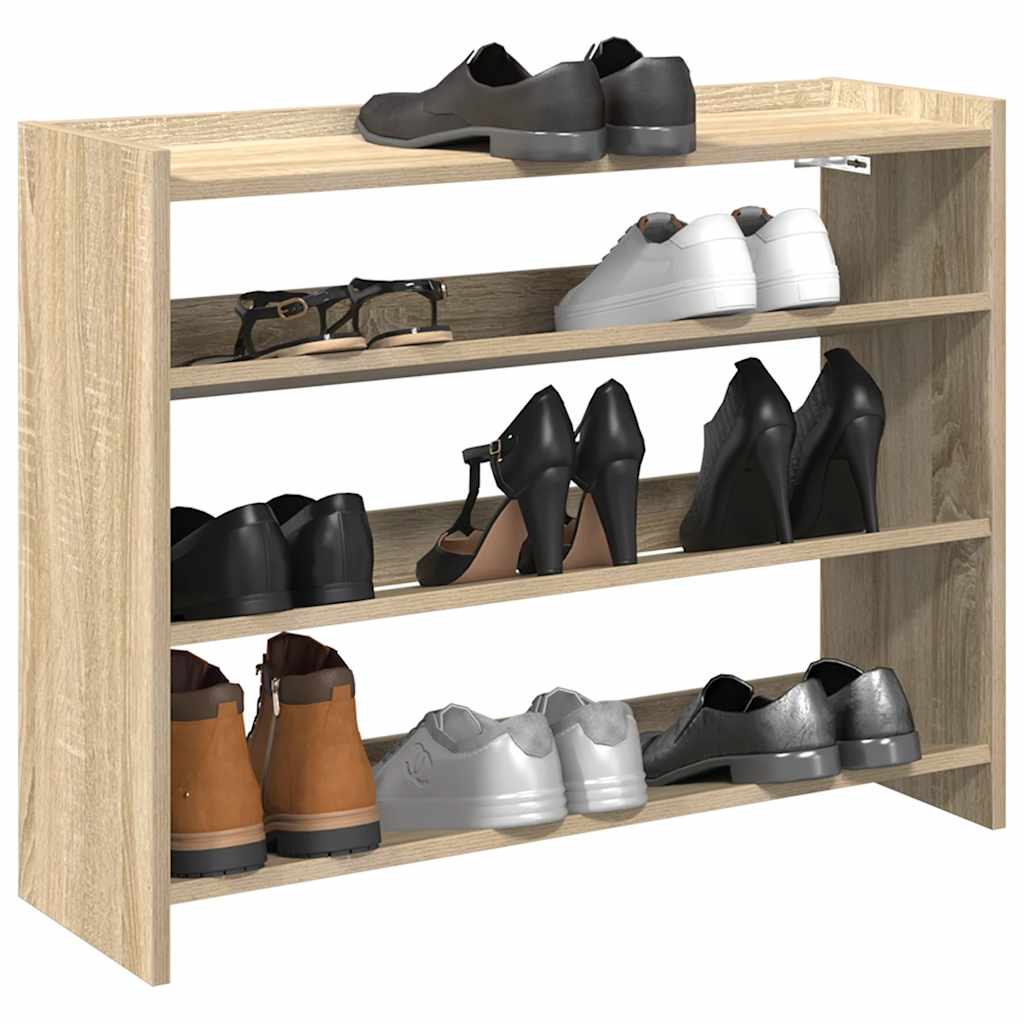 Zapatero Madera Contrachapada Madera Vieja 80X25X
